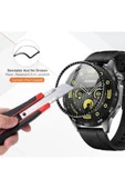 HUAWEİ GT 5 PRO 46 MM ULTRA KORUYUCU 9H PREMİUM NANO ESNEK CAM - 2