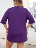 Unisex İmza Baskılı Tasarım Tshirt - 6
