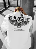 Unisex Asla Pes Etme  Baskılı Tasarım Tshirt - 2