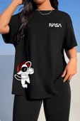 Unisex Nasa Baskılı T-shirt thumbnail 8