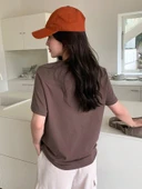 Unisex Sunshine Smiling Baskılı Tasarım Tshirt - 12