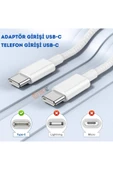 İphone 15 /pro/pro Max/ipad/macbook Usb C To Usb C Mfi Onaylı Çip 60w 120w Iphone Hızlı Şarj Kablosu - 3