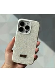Iphone 16 Plus Uyumlu Lux Premium Taşlı Kılıf - 5