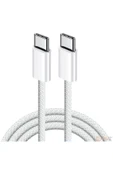 İphone 15 /pro/pro Max/ipad/macbook Usb C To Usb C Mfi Onaylı Çip 60w 120w Iphone Hızlı Şarj Kablosu - 2