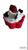 PinkRose Kırmızı 12 Li Silikon Mini Papatya Kek Kalıbı, Muffin Kalıbı 12 Adet - 3