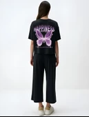 Unisex Happiness Baskılı Tasarım Tshirt thumbnail 5