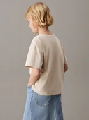 Çocuk Teach Them acbaskılı Pamuklu Tshirt - 11
