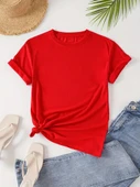 Unisex Yön Gösteren Baskılı Tasarım Tshirt - 11