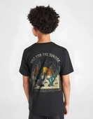 Çocuk Arizona Baskılı Pamuklu Tshirt - 5