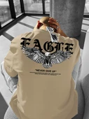 Unisex Asla Pes Etme  Baskılı Tasarım Tshirt - 6