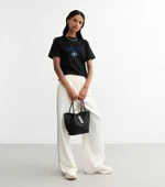 Unisex MANHANTTAN Baskılı Tasarım Tshirt - 1