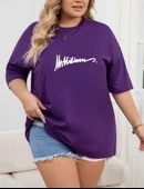 Unisex İmza Baskılı Tasarım Tshirt - 5