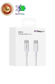 Apple Iphone 15 16 Uyumlu Şarj Kablosu Usb-c To Usb-c Type-c (1M) Beyaz - 2