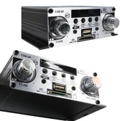 MAGİCVOİCE YW-191L 12 VOLT 100 WATT MOTOSİKLET BLUETOOTH AMFİ USB/SD 2 KANAL PAZARCI - ANFİ (125X95X40MM) - 4