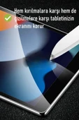 Ipad Air 13 Inç 2024 Uyumlu Nano Kırılmaz Ekran Koruyucu Şeffaf Esnek Cam  Tam Uyumlu thumbnail 4