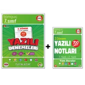 Tonguç Akademi 7.Sınıf 2. Dönem 1. ve 2. Yazılı Notları + Yazılı Denemeleri 2'li Set - 1