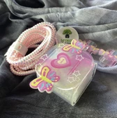 Brokoli Home iPhone 18W/20W Uyumlu Şarj Kılıfı, Şarj Örme Aparatı, Kablo Koruyucu Aparatı,Kelebek - 1