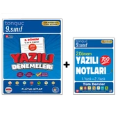 Tonguç Akademi 9.Sınıf 2. Dönem 1. ve 2. Yazılı Notları + Yazılı Denemeleri 2'li Set - 1