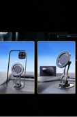Acl T-109 360 Dönebilen Çinko Alaşımlı Mıknatıslı Araç İçi Telefon Tutucu - 2