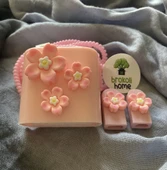 Brokoli Home iPhone 18W/20W Uyumlu Şarj Kılıfı,Şarj Kablo Örme Aparatı, Kablo Koruyucu Aparatı,çiçek - 1