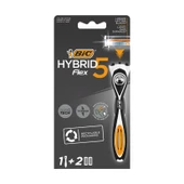 BIC Hybrid 5 Flex Sistem Tıraş Bıçağı 1 Sap + Yedek Kartuş - 1