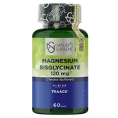 Natures Supreme Magnesium Bisglycinate 120Mg 60'lı - 1