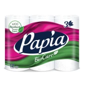 Papia Biocare Tuvalet Kağıdı 12'li - 1