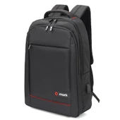 MACK MCC-007 17.3" OFFİCE USB GİRİŞLİ NOTEBOOK SIRT ÇANTASI SİYAH - 2