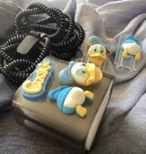 Brokoli Home iPhone 18W/20W Uyumlu Şarj Kılıfı, Şarj Kablosu Örme Aparatı, Kablo Koruyucu Aparatı,D - 1