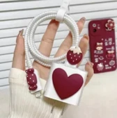 Brokoli Home iPhone 18W/20W Uyumlu Şarj Kılıfı, Şarj Kablosu Örme Aparatı, Kablo Koruyucu Aparatı,K - 2