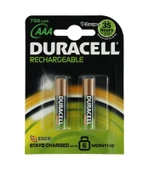 Duracell Şarjedilebilir İnce Kalem Pil 2&apos;li AAA 750 mAh - 1