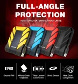 ADATA HD710 Pro AHD710P-1TU31-CBL 1 TB External Taşınabilir Sürücü - 8