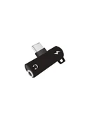 Linkage 3.5mm den Type-C Kulaklık çevirici ve Şarj Aparatı Süper Uyumlu LKO-09 - 2