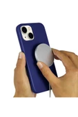 Iphone 13 Kılıf Wireless Tacsafe Şarj Destekli Kapak (SİLKSAFE) - 4