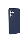 Samsung Galaxy S24 Kılıf Kamera Çıkıntılı Yumuşak İçi Kadife Lansman Dokulu Silikon Kapak (Kivi) - 5