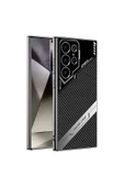 Samsung Galaxy S24 Ultra Kılıf Kamera Korumalı Suni Deri Tasarım Kapak (Procase) - 1