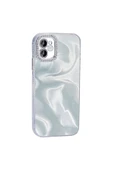 Apple iPhone 12 Kılıf Airbagli Parlak Taş Detay Tasarımlı Kapak (Esila) - 3
