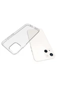 iPhone 15 Şeffaf Kılıf Yumuşak İnce Tasarımlı Kapak (SÜPER) thumbnail 5