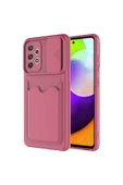 Samsung Galaxy A72 Kılıf Cüzdan Slayt Sürgülü Kamera Korumalı Kartllıklı Bölmeli Kapak (Kartix) thumbnail 1