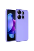 Tecno Spark Go 2023 Kılıf Kadife İç Yüzey Yumuşak Dokulu Kamera Korumalı Kapak (MARA) - 1