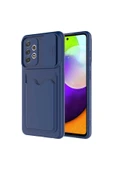 Samsung Galaxy A72 Kılıf Cüzdan Slayt Sürgülü Kamera Korumalı Kartllıklı Bölmeli Kapak (Kartix) thumbnail 2