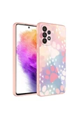 Samsung Galaxy A73 Kılıf Kamera Korumalı Bulut Desenli Renkli Sert Parlak Silikon Kapak (Epoksi) thumbnail 2