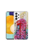 Samsung Galaxy A33 5G Kılıf Simli Desenli Köşe Kamera Korumalı Darbe Emici Silikon Kapak (Popy) - 1