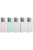 Iphone 13 Pro Kılıf Pramit Desenli Renkli Yumuşak Lüks Silikon Kapak (BUZ) - 3