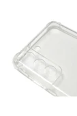 Samsung Galaxy S21 Kılıf Antishock Darbe Emici Kamera Korumalı Yumuşak Şeffaf Silikon Kapak(k-anti) thumbnail 4