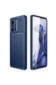 Xiaomi Mi 11t Pro 5g Kılıf Kamera Çıkıntılı Karbon Fiber Dokulu Renk Atmaz Kapak (negro) thumbnail 5