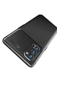 Oppo Reno 4 Pro 5g Kılıf Kamera Çıkıntılı Karbon Fiber Dokulu Renk Atmaz Kapak (negro) thumbnail 2