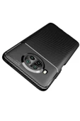 Xiaomi Redmi Note 9 Pro Uyumlu  Kılıf Kamera Çıkıntılı Karbon Fiber Dokulu Renk Atmaz Kapak (negro) - 5