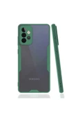 Samsung Galaxy A52 Kılıf Kamera Korumalı Ultra Ince Buzlu Mat Renkli Silikon Kapak(parfe) thumbnail 2