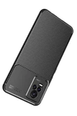 Vivo V21e Kılıf Kamera Çıkıntılı Karbon Fiber Dokulu Renk Atmaz Kapak (negro) thumbnail 5